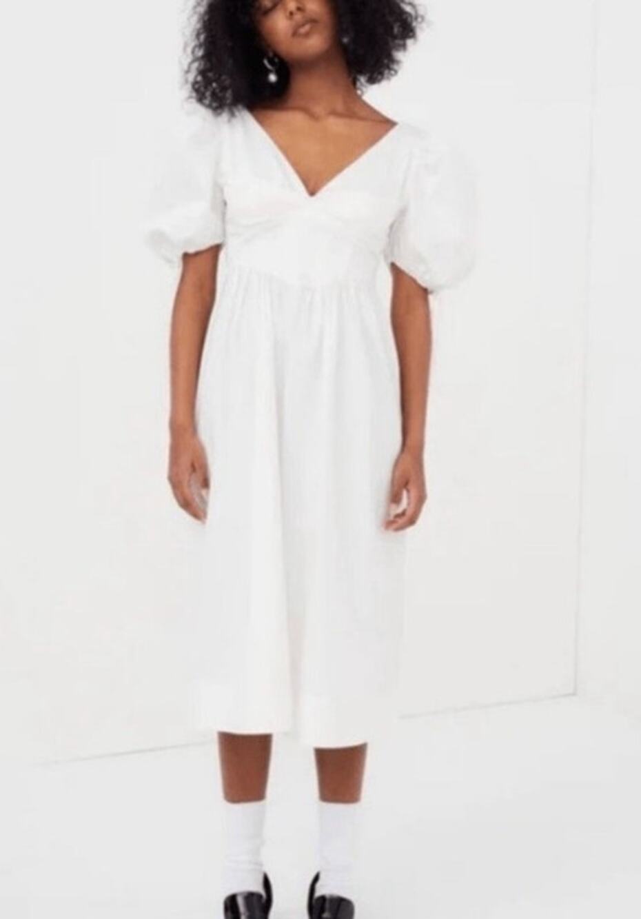 For Love & Lemons Jocelyn Midi Dress Womens Sz Large